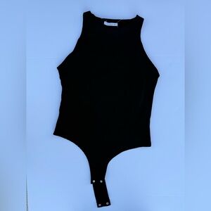 ReoRia Black Bodysuit Large